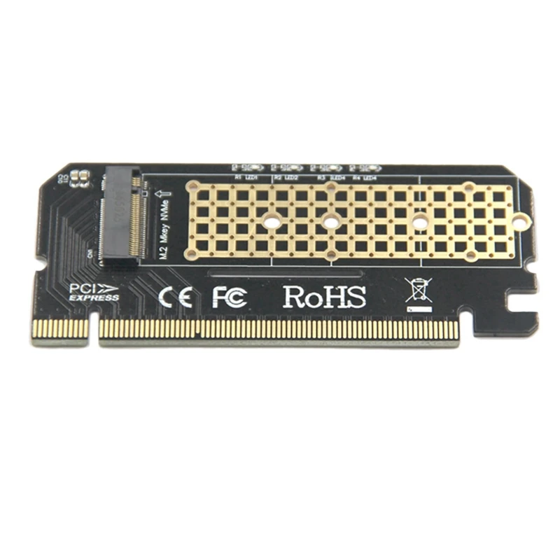 

NVME Heat Sink M2 To PCIE3.0 Hard Disk Box X4 X8 X16 Expansion Card
