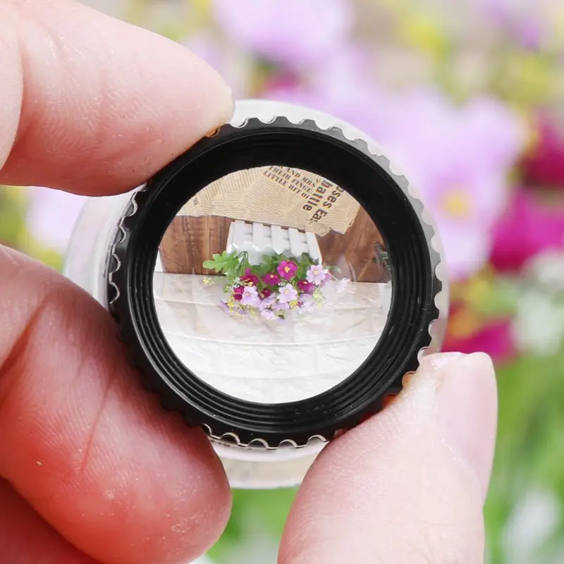 Professional Portable 15X Monocular Magnifying Glass Fit for Jewelry Map Reading G5AB