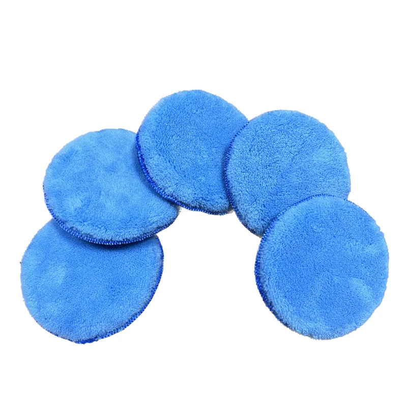 20PCS Foam Applicator Pads Microfiber Detailing Wax Foam Sponge Polish Wax  Applicator Car Detailing Cleaning Round Pad 4 Inch - AliExpress