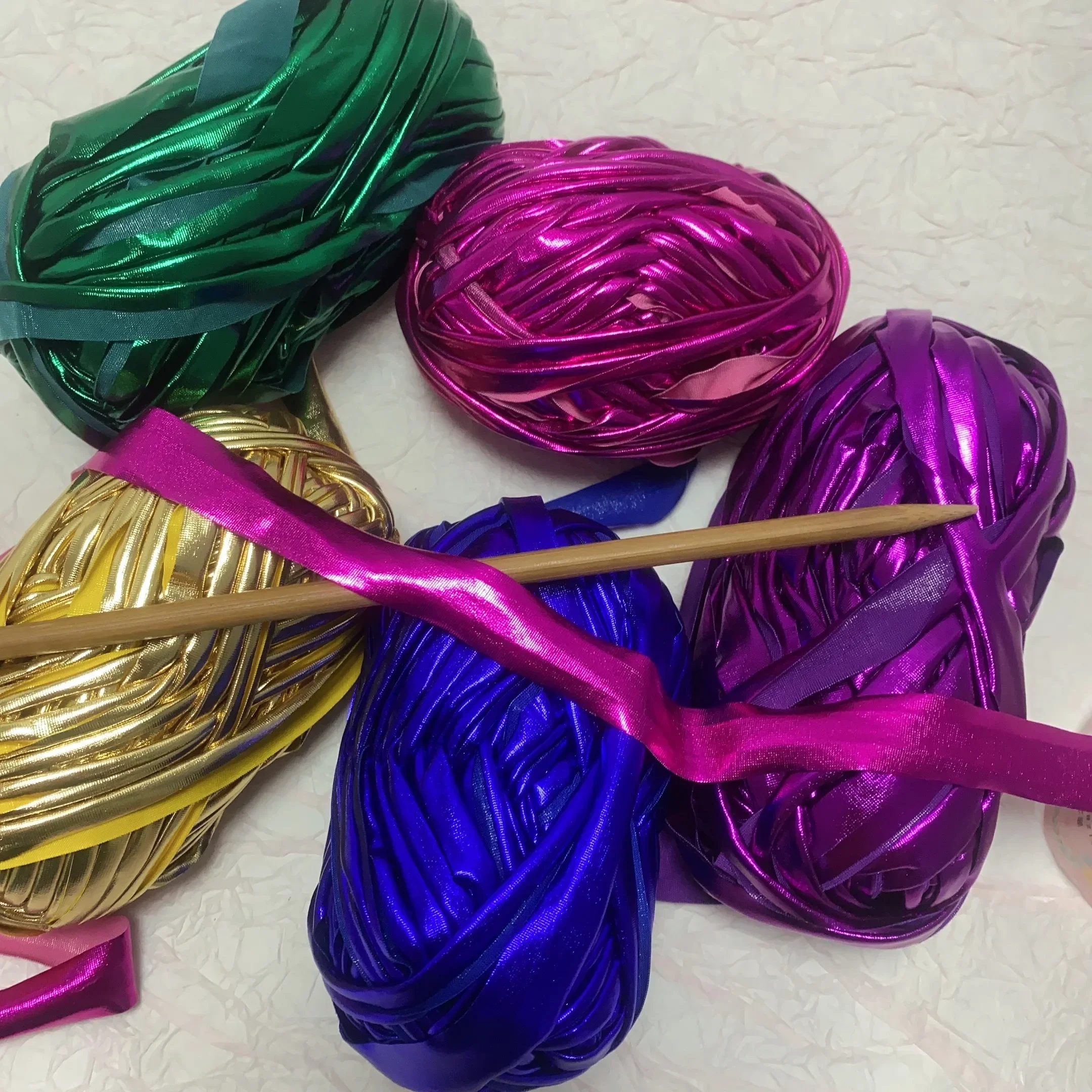 100g Leather Cotton Polyester Yarn Crochet Yarn Thread for