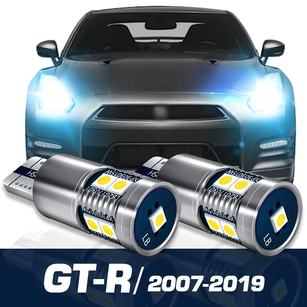 

2pcs LED Parking Light Clearance Bulb Canbus Accessories For Nissan GT-R GTR GT R 2007-2019 2008 2011 2012 2013 2014 2015 2016