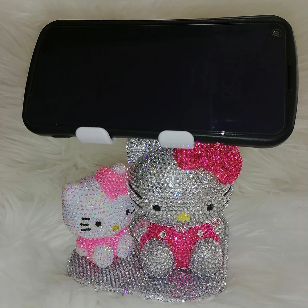 Rhinestone Crystal Bling Tablet Mobile Phone Desktop Phone Stand for iPad Desk Holder Adjustable Desk Bracket Smartphone Stand