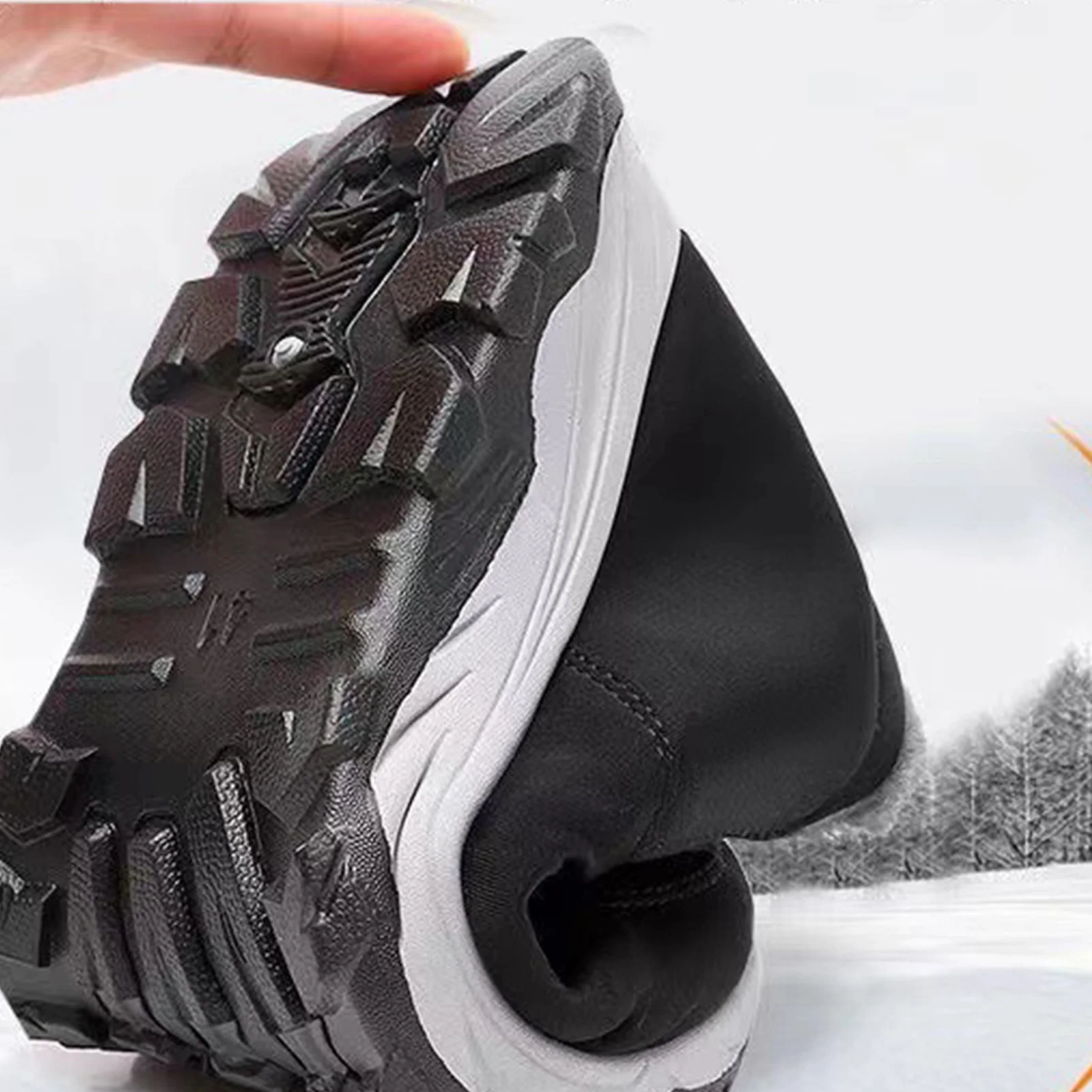 Woman Winter Warm Snow Boots Leisure Anti-slip Winter Walking Fashion Shoes Gift for Girlfriend Women Lover - 4
