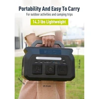 Portable 800W Power Station with 512Wh LiFePO4 Battery, 1-Hour Fast Charge, Ideal for Home, Camping & Emergency Use - Image 6