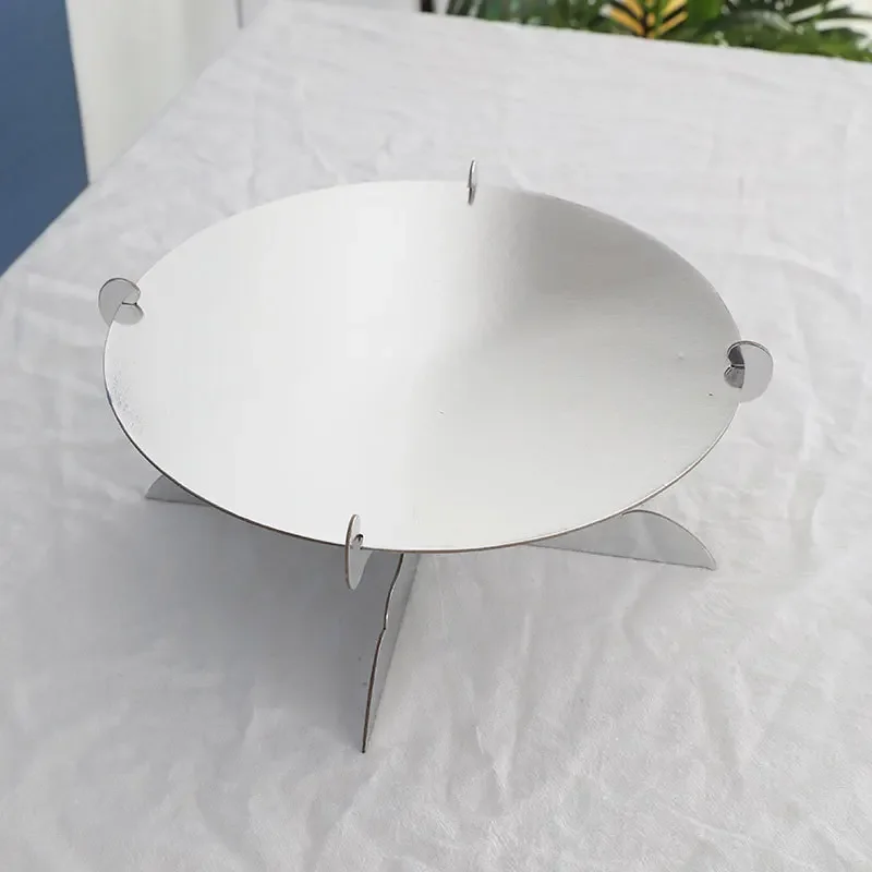 Single layer Cake Rack Household Paper Cake Stand Food Display for Fruit Dessert Afternoon Tea Wedding Bakeware Cupcake Rack
