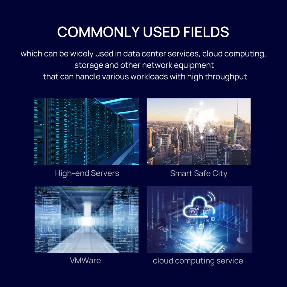 LR-LINK Mellanox connectX-5 Ex 칩셋 포함 네트워크 어댑터, PCIe 4.0x16 이더넷 NIC, 듀얼 100Gb QSFP28 인피니밴드 네트워크, 100GbE