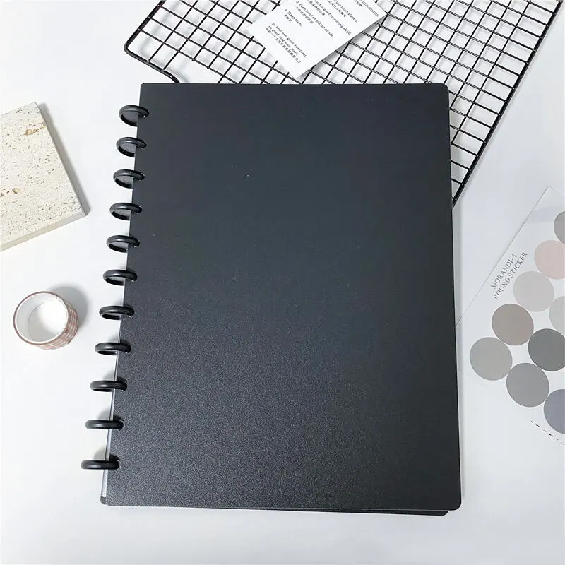 Mushroom Hole Card Collection Book Loose-leaf Album 3 Inch Four-panel Photo Postcard Storage 1
