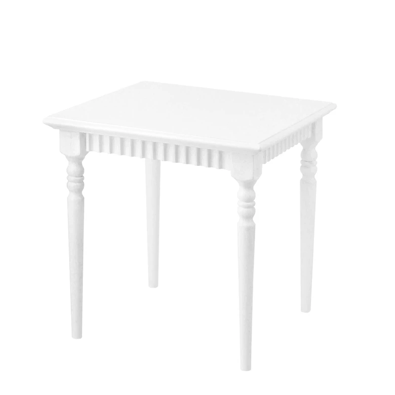 

1/6 Retro Solid Wood Square Dining Table Miniature Dollhouse Furniture Bjd Ob11 Gsc Blyth Soldier Lol Doll Accessories