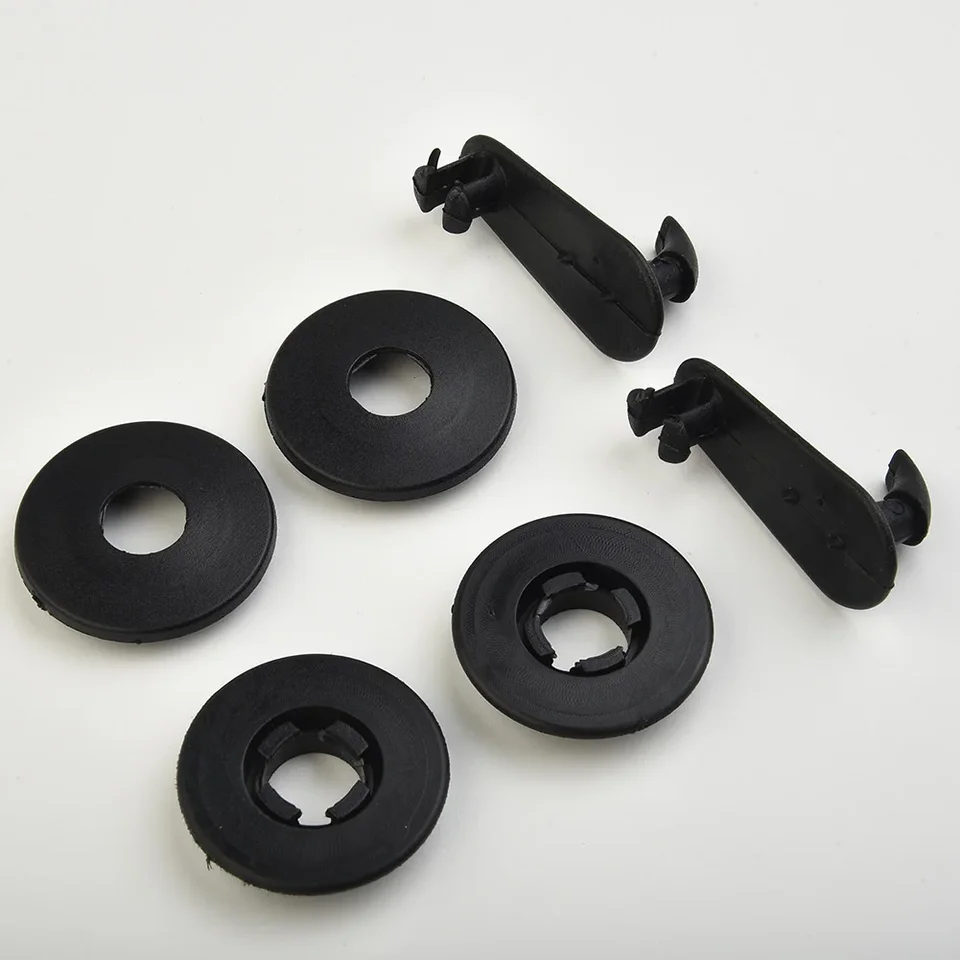 Set di 100 clip di fissaggio per tappetini auto Toyota Lexus nero