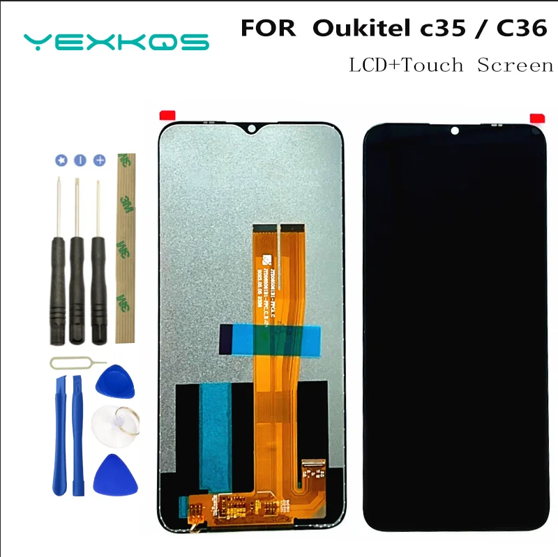 

6,58 "Новый протестированный ЖК-дисплей для OUKITEL C35 C36, ЖК-дисплей, замена для OUKITEL C 3 5 C 3 6