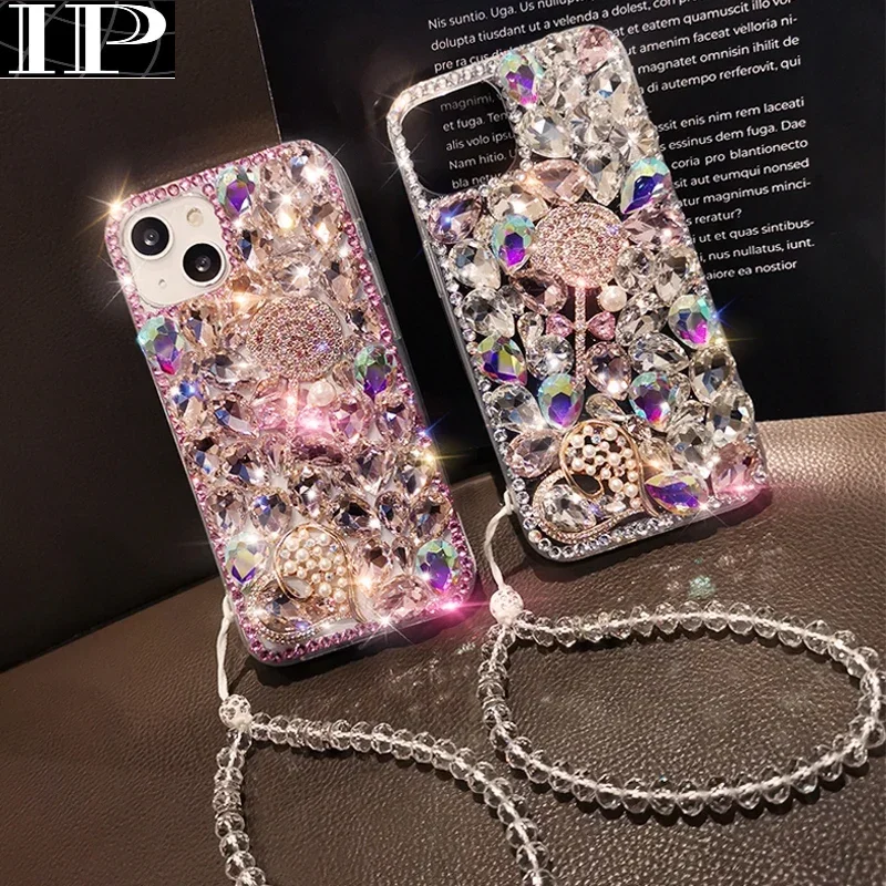 

Чехол для IPhone 15 14 13 12 11 Pro Max с блестками