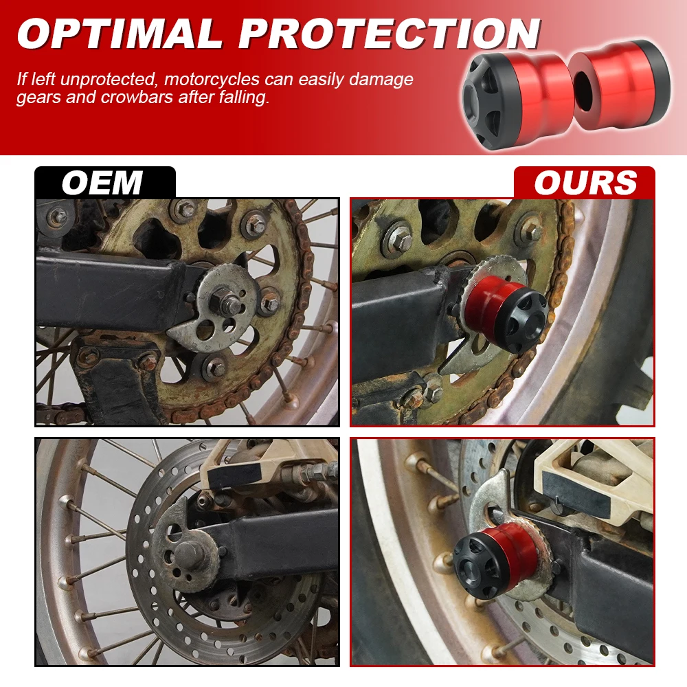 뒷바퀴 차축 충돌 스윙 암 스풀 슬라이더, 가와사키 ZXR 400 ZX400 ZZR600 ZX6 KLR 650 VULCAN 800 1600/1700 KLX230 650C 250S