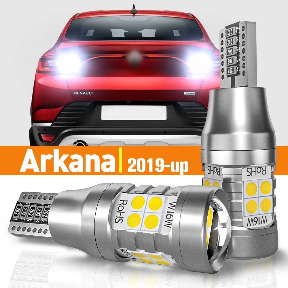 

2pcs LED Reverse Light For Renault Arkana 2019 2020 2021 Accessories Canbus Lamp