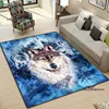 Wolf art Carpets and Rug 3D printing animal Carpet Floor Mat Living Room Bedroom Large Area Soft Carpet Kids Room Rug 5