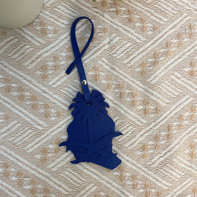 New Custom Name PU leather map coconut tree car pe...