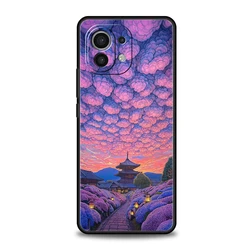 Cover per telefono con paesaggio giapponese