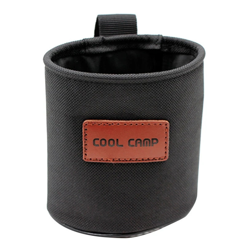 

Universal Bike Water Cup Holder Chair Side Drink Bottle Storage Holder Storage Bag For Outdoor Cycling Camping N58B