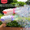 Automatic Bubble Gun Children Holding 80 Hole Light Bazooka Oversized Toy Bubble Machine Toy Bubble Gun 1