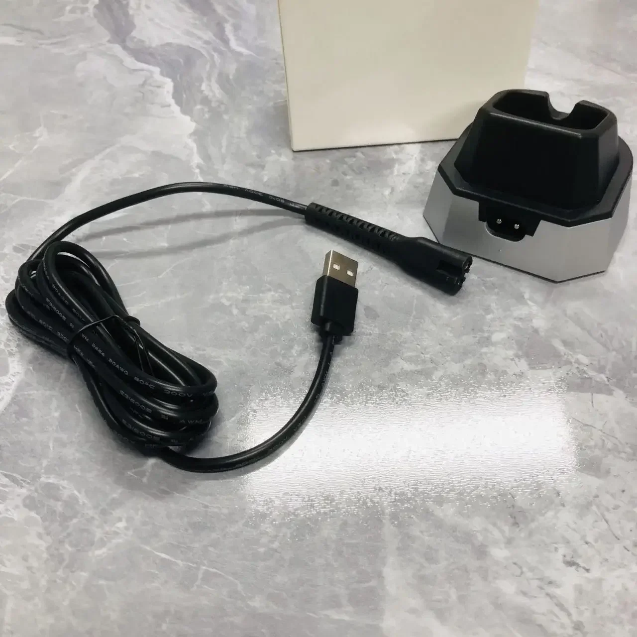 Professional Hair Clippers  Base charger Trimmer Haircut Machine USB Cable 8148 8504 Cordless Only Base charger
