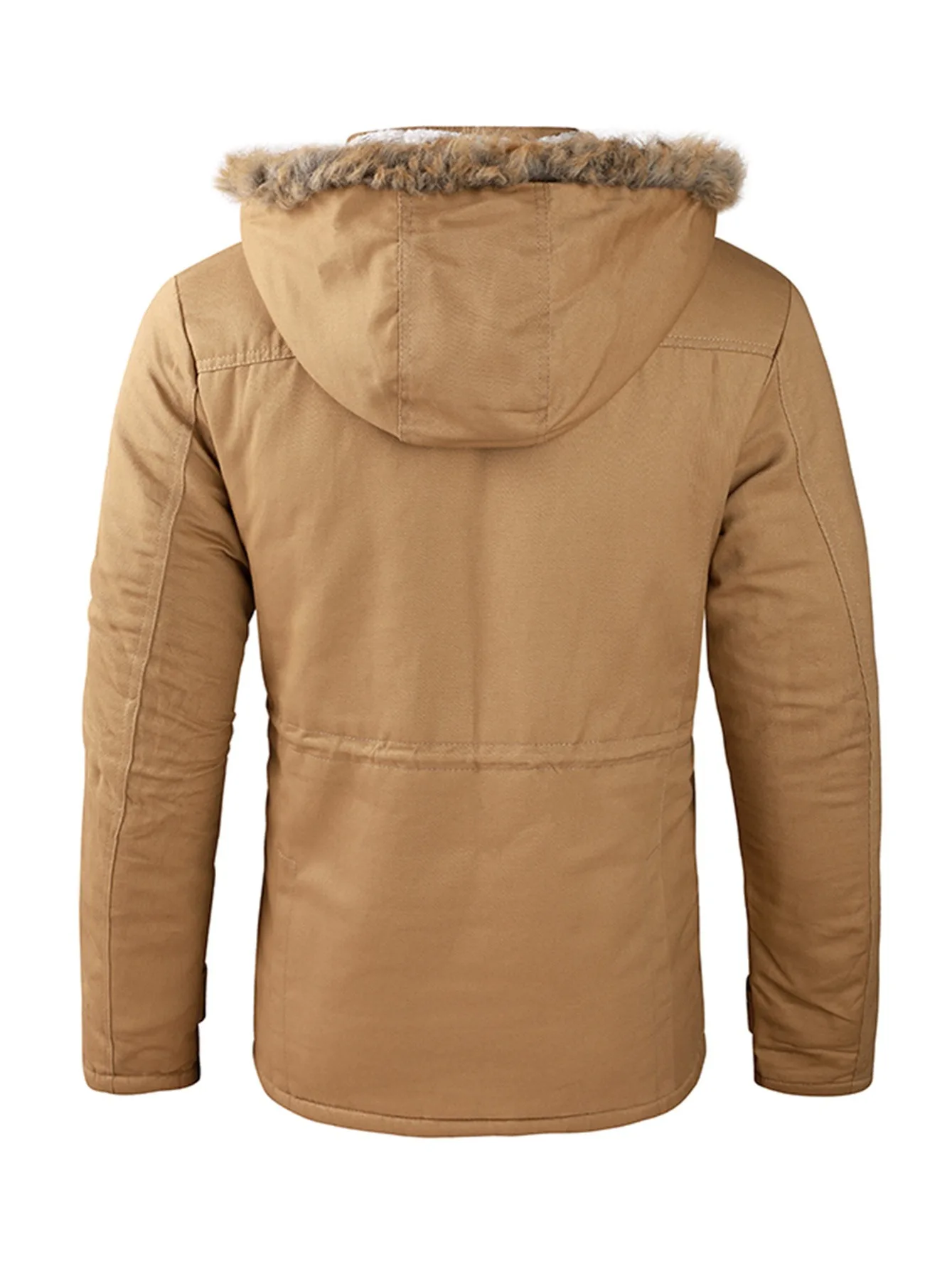 Men's Cold Jacket Techwear Heavy Mountaineering Oversize Outdoor Windbreaker Cardigan Withzipper Trekking Motorcycle Bomber
