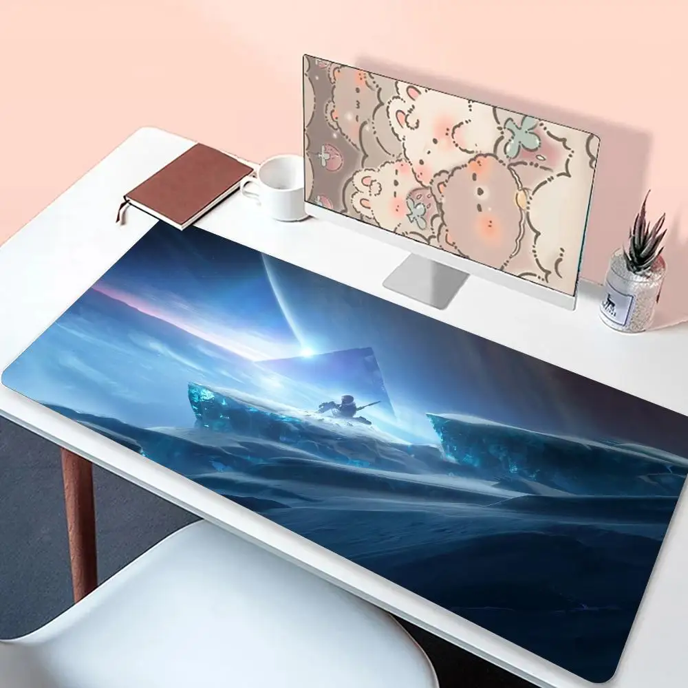 Open World First Person Game Destiny 2 Mouse Pad Non-Slip Rubber Edge Locking Mousepads Game Keyboard Play Mats Office For Notebook Pc