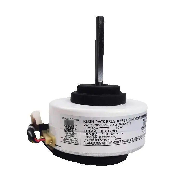 1pcs new good working for air conditioner Inverter fan Motor WZDK30-38G WZDK30-38G-1 Brushless DC motor air conditioner parts air conditioning accessories