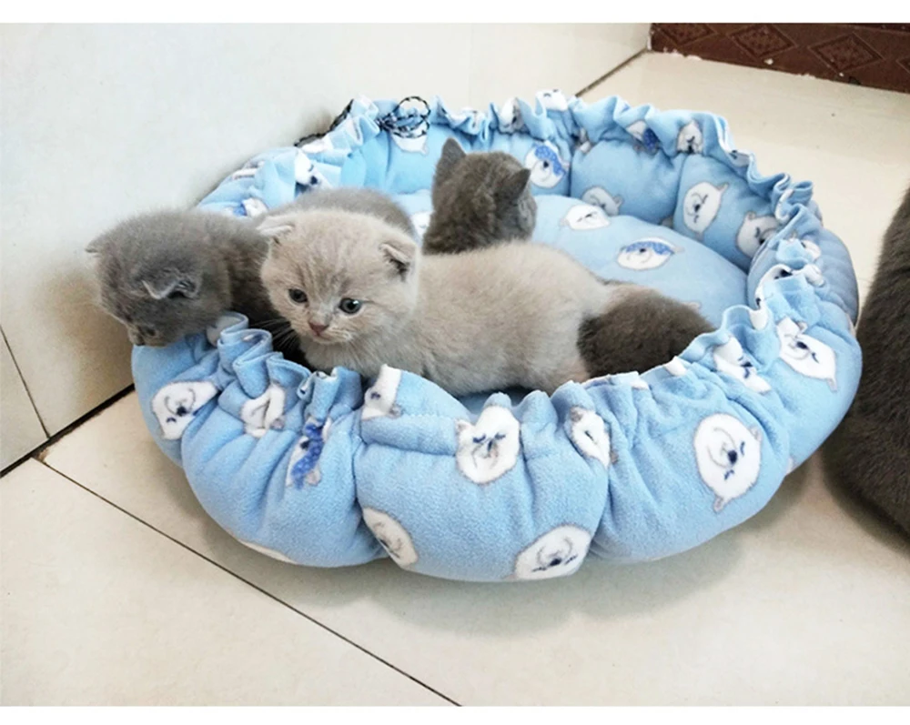 Title 8, Soft Pet Cat Bed Full Size Washable Calm Dog Be...