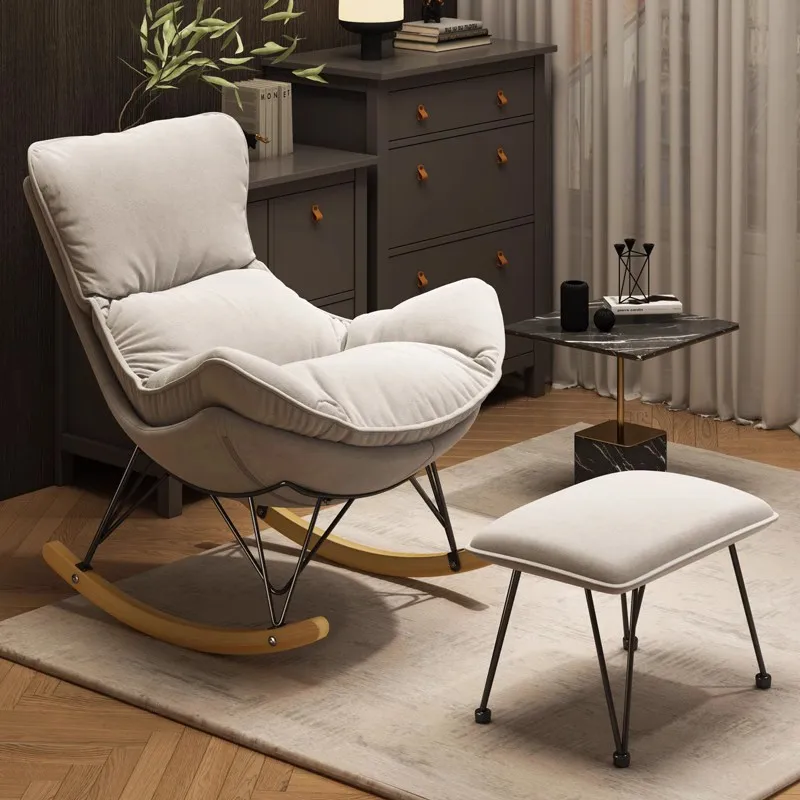 

Student Support Queen Chairs Recliner Baby Recliner Rocking Chairs Chaise Nordic Single Woonkamer Stoelen Bedroom Furniture