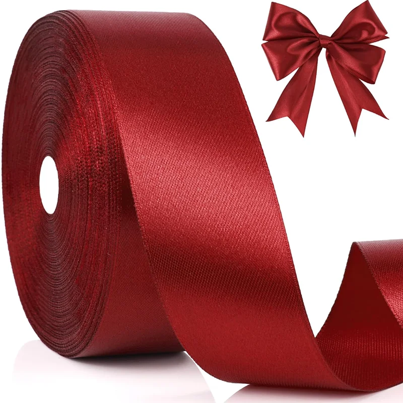Luxurious Silk Ribbon Assortment for Crafts and Gift Wrapping – Set of 25 Rolls