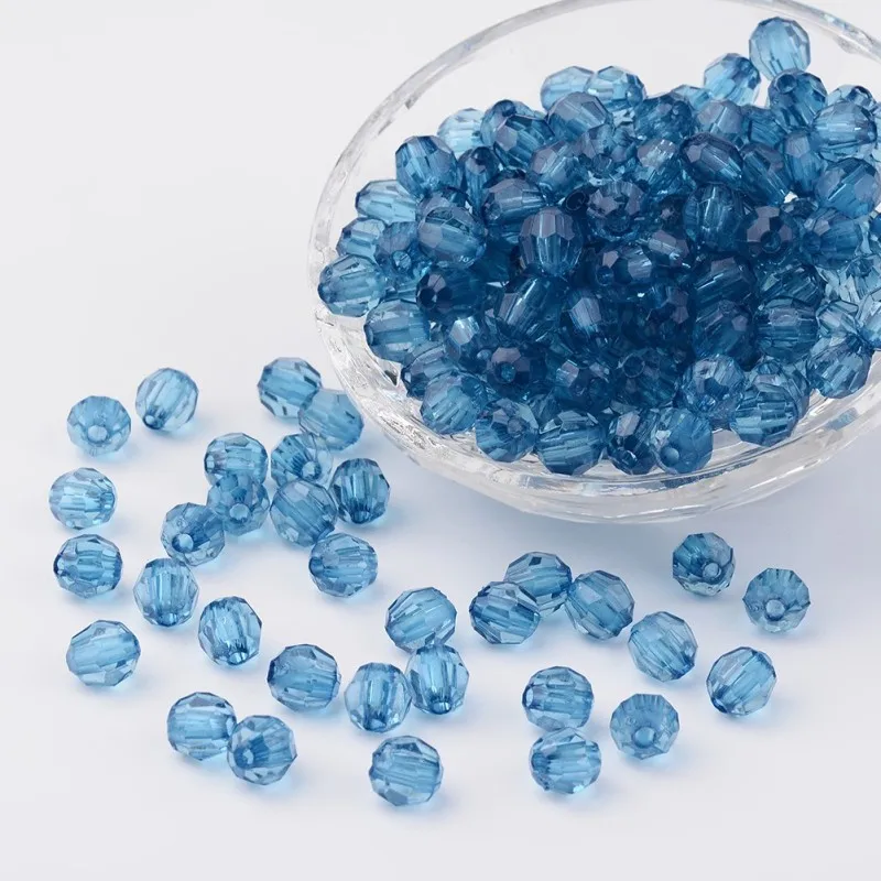 600 perle di vetro sfaccettato rotondo Preciosa Czech Fire Polished Light Siam Red da 4 mm, perle tradizionali di vetro ceco Fire Polish sciolte all'ingrosso - Italia
