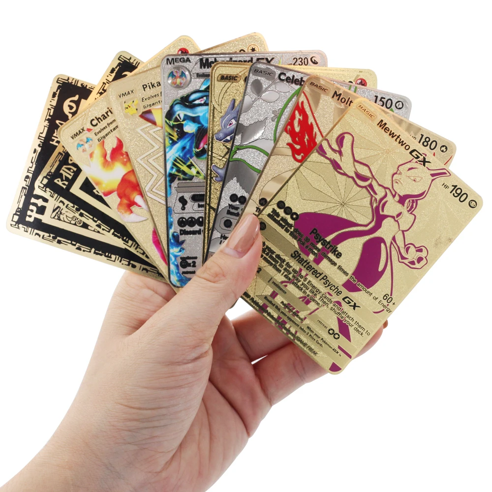 10000hp Arceus Necrozma Pokemon Cartões De Metal Em Inglês Ferro Ouro Cartas  Pokemo Crianças Presente Jogo Coleção Cartões Vmax Vstar - Cards De Jogos  Para Colecionadores - AliExpress