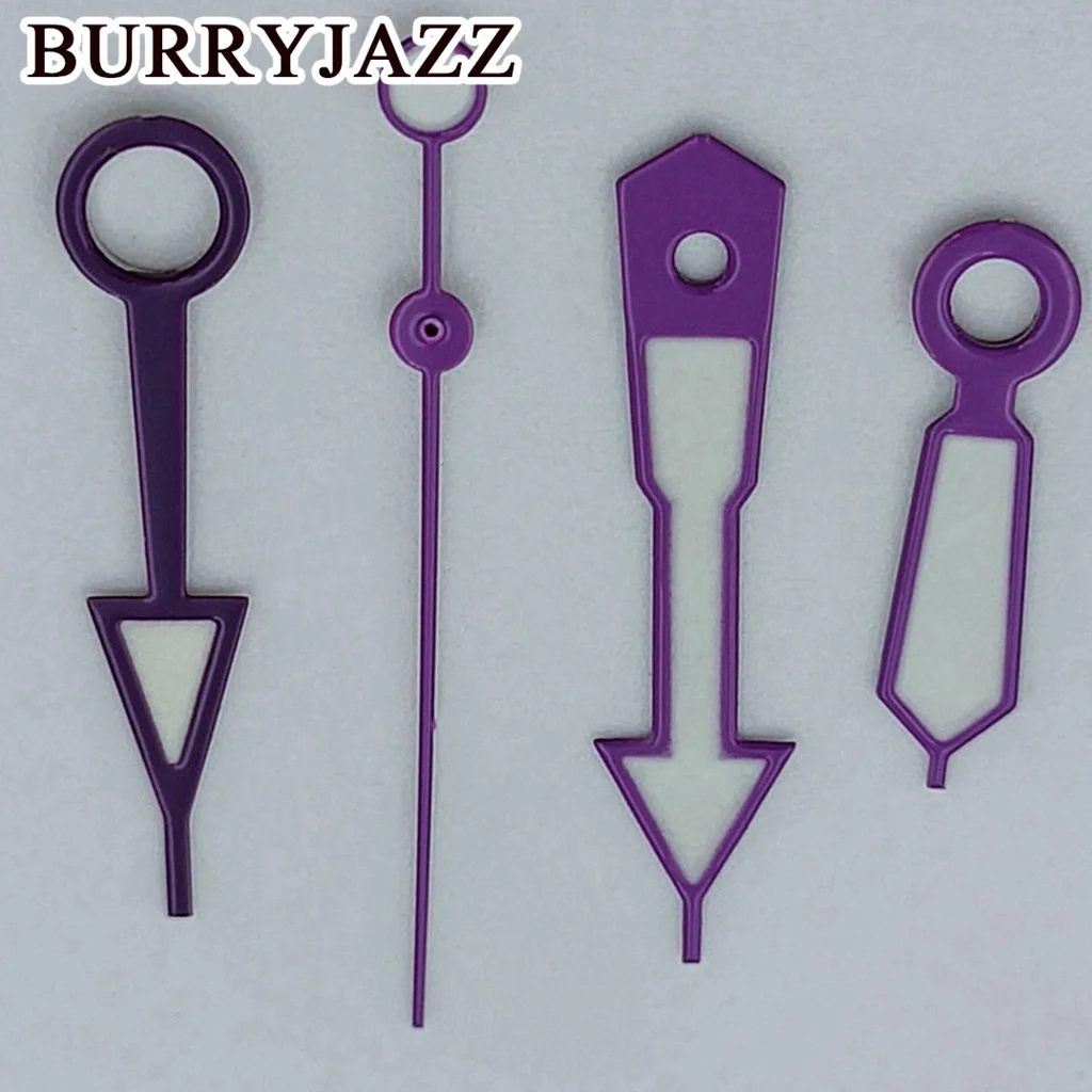 BurryJazz Multicolor Luminous GMT Watch Hands Collection
