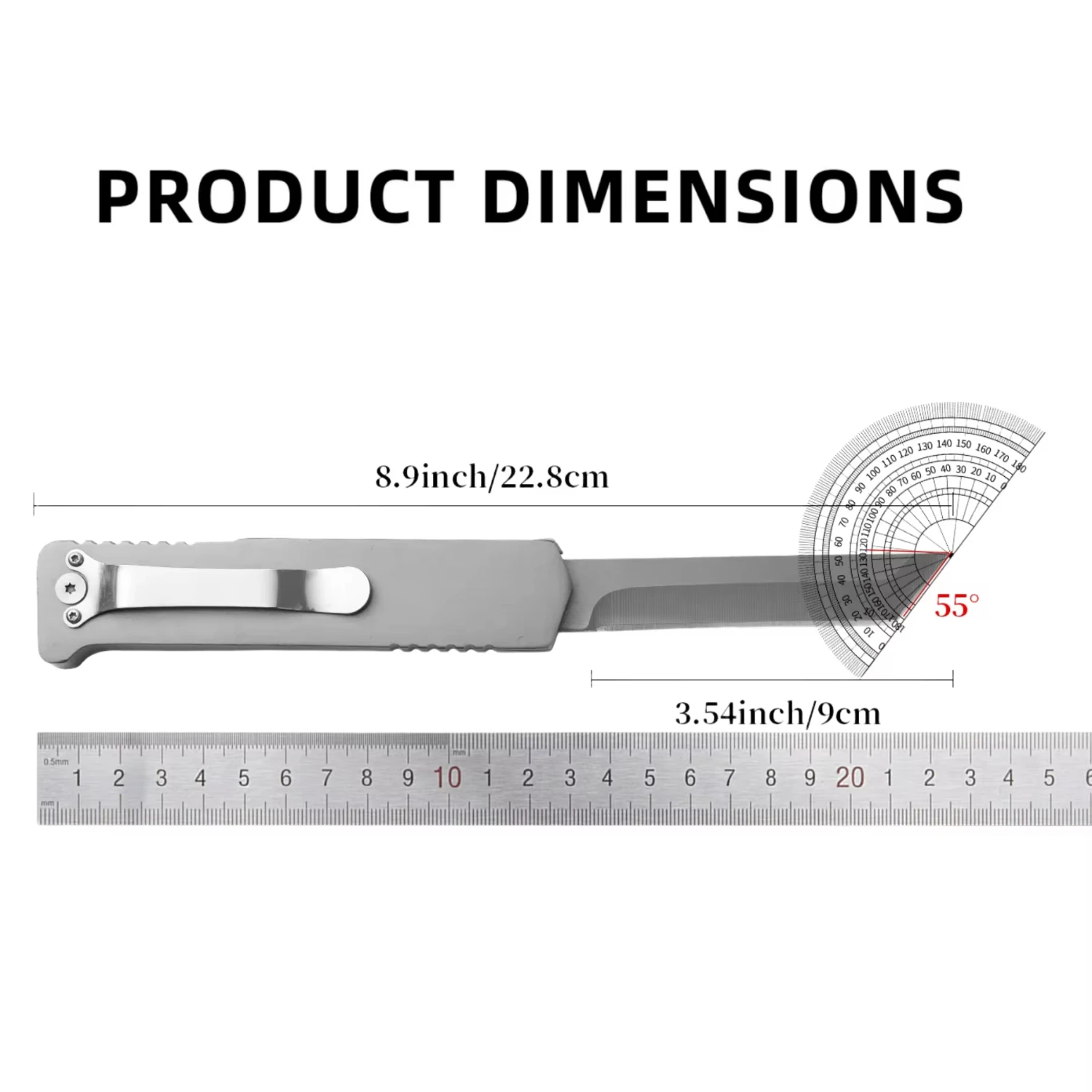Outdoor Camping Fishing Stainless Steel Outdoor Emergency Survival Kit Suitable for Daily Use