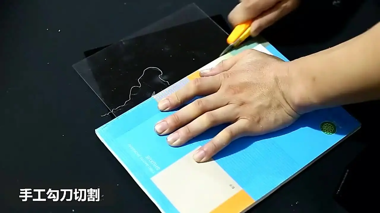 Прозрачный акриловый лист 100х100мм-200х200мм