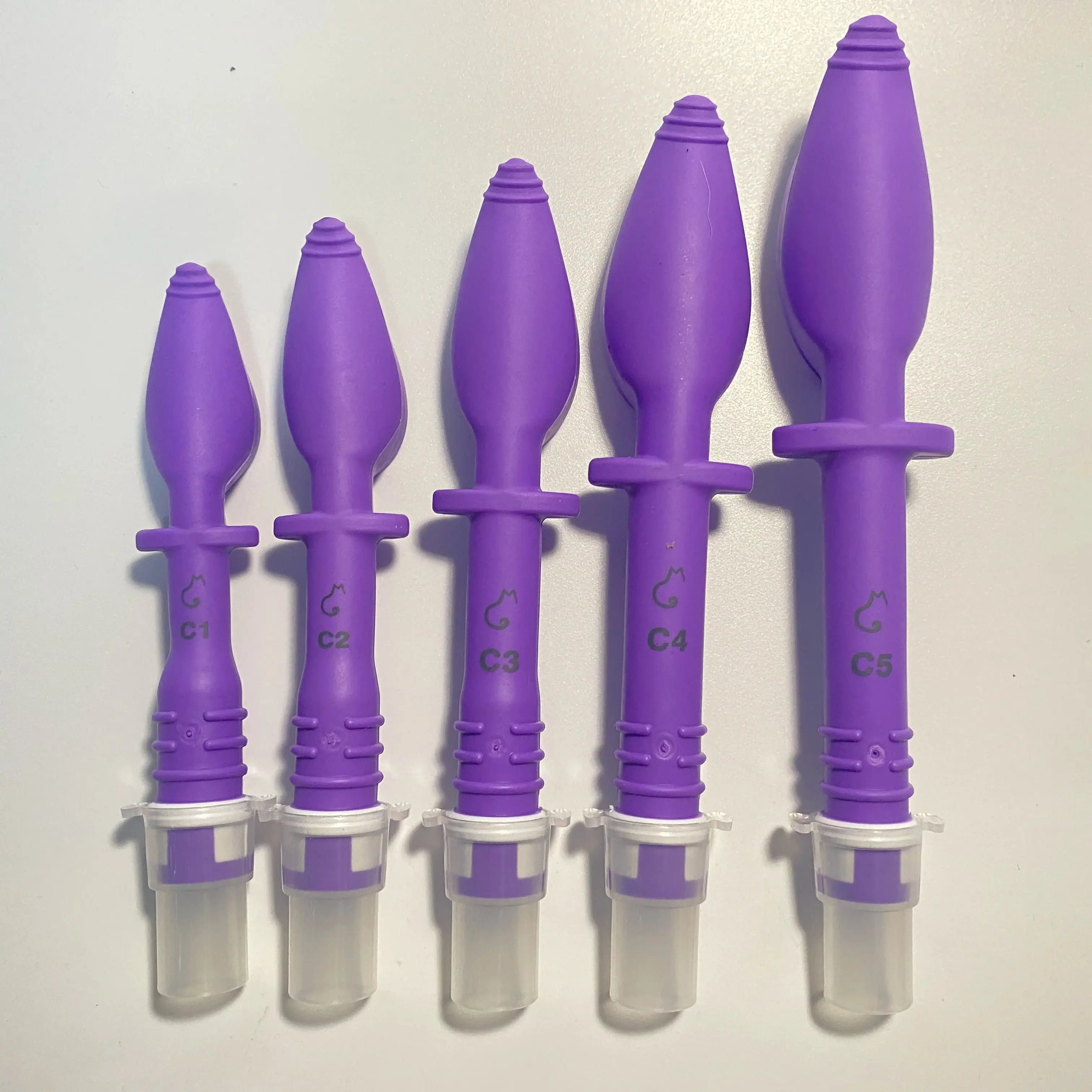 Cat Blind Intubation Tube Medical Soft V-Gel Supraglottic Airway ET Tube Device for Cats Veterinary Tools