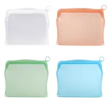 

Food Storage Containers Leakproof Containers Reusable Zip Lock Freezer Snack Bag Food Storage Fresh Bag Kitchen Accessories