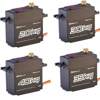 Brand New Waterproof Servo 20KG 30KG 35KG 40KG High Speed Metal Gear Digital Motor Baja Servos For 1/8 1/10 1/12 Scale RC Cars 1