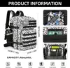 Large 45L 3P Tactical Backpack Hiking Bag Pack Outdoor Sport Backpack Waterproof Climbing Rucksack Camping Hiking Bag Mochila 2