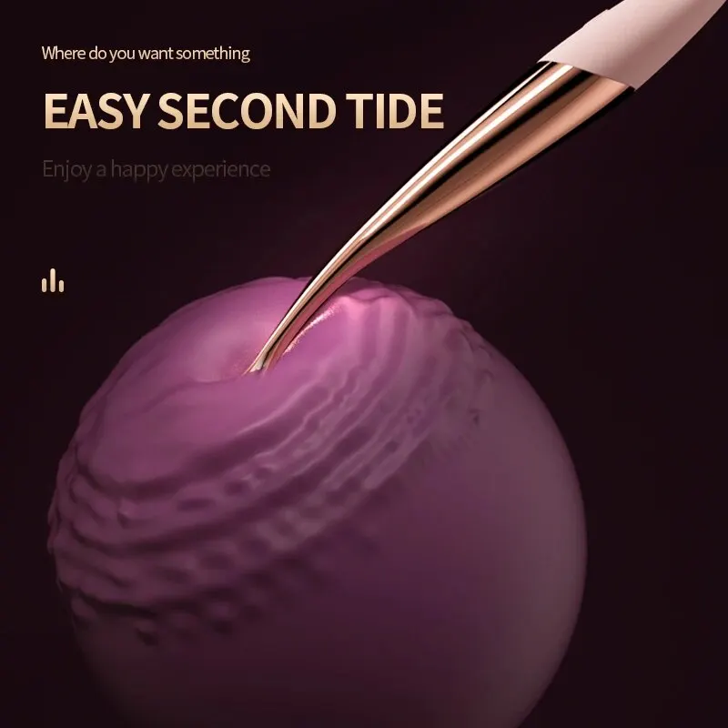 Female Sex Toys G-point Vibrator Used for Female Magnetic Honey Bean Stimulation Multi Frequency Ultrasonic Vibration Charging