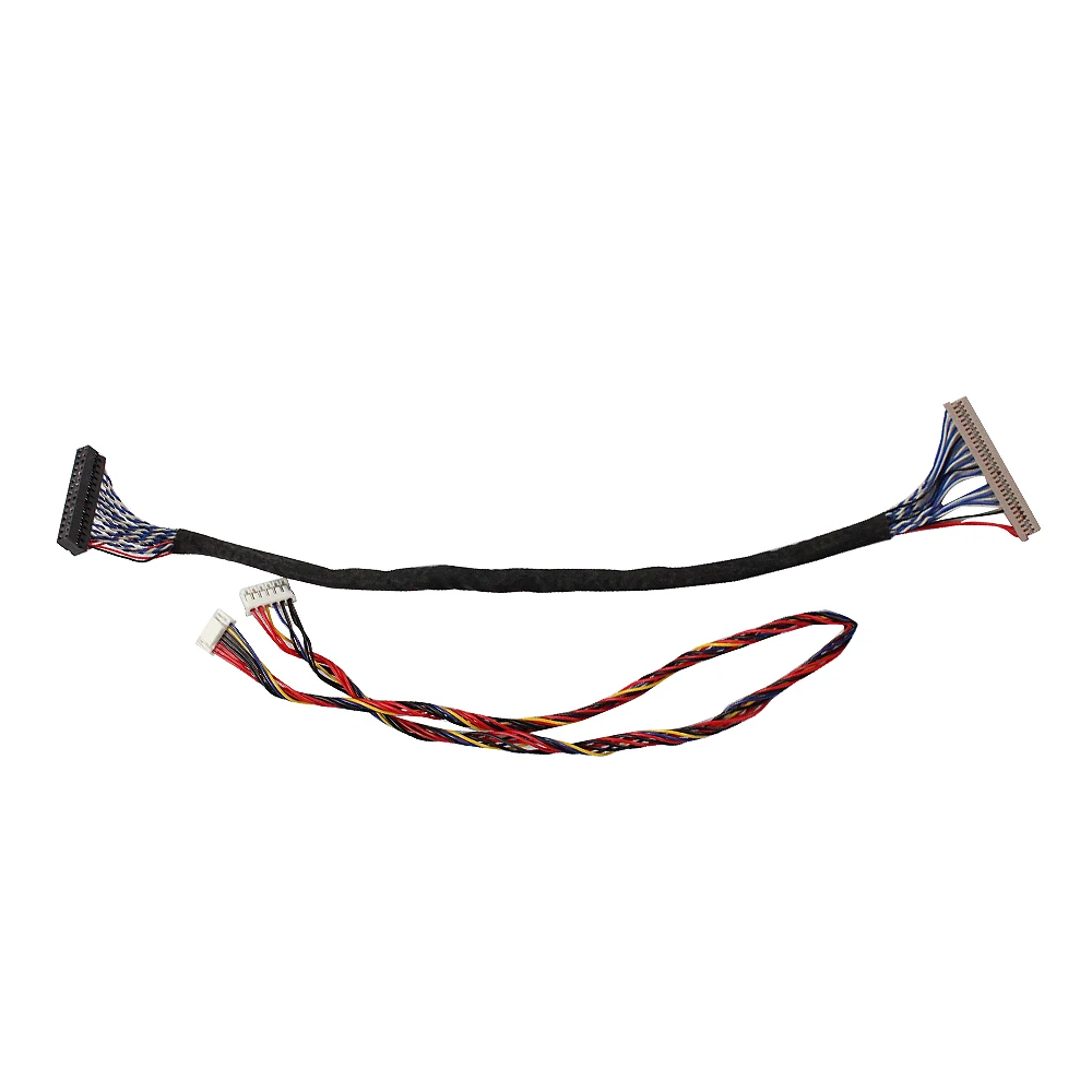 LVDS Cable Backlight Cable For G190ETN01.2 G190ETN01.4 19inch LCD Screen
