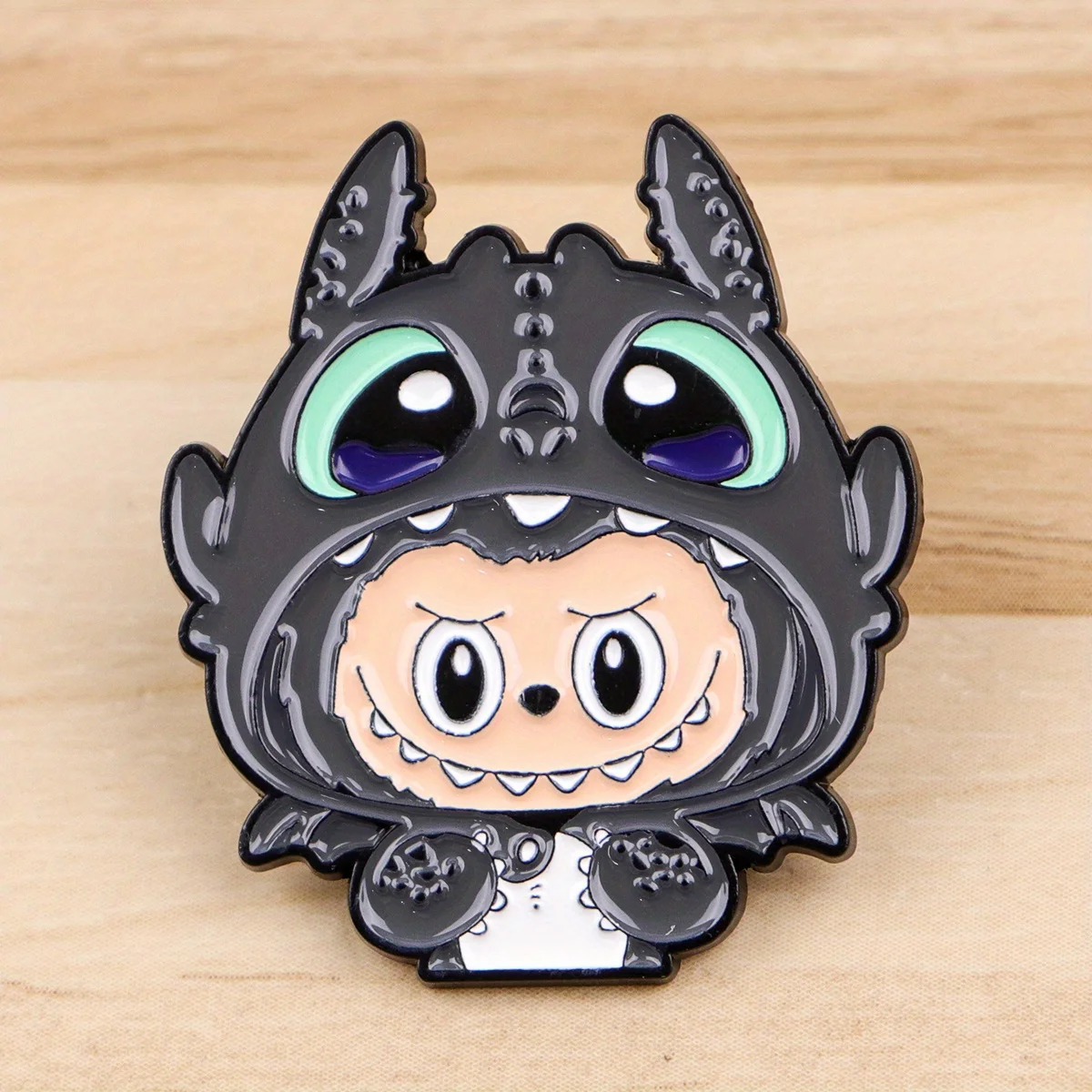 Cartoon enamel pin brooch Unique design Well-made badge Suitable for backpacks and clothes Cute monster birthday gift for girls