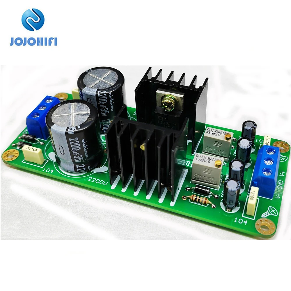 

DIY KITS/Finished Board LM317/LM337/Adjustable Stabilized Voltage Power Board/Linear Power Supply