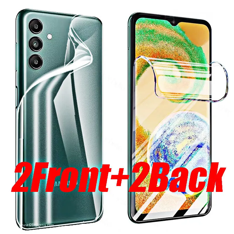 Premium Gel Hydrogel Screen Protector Film - 4 Pack