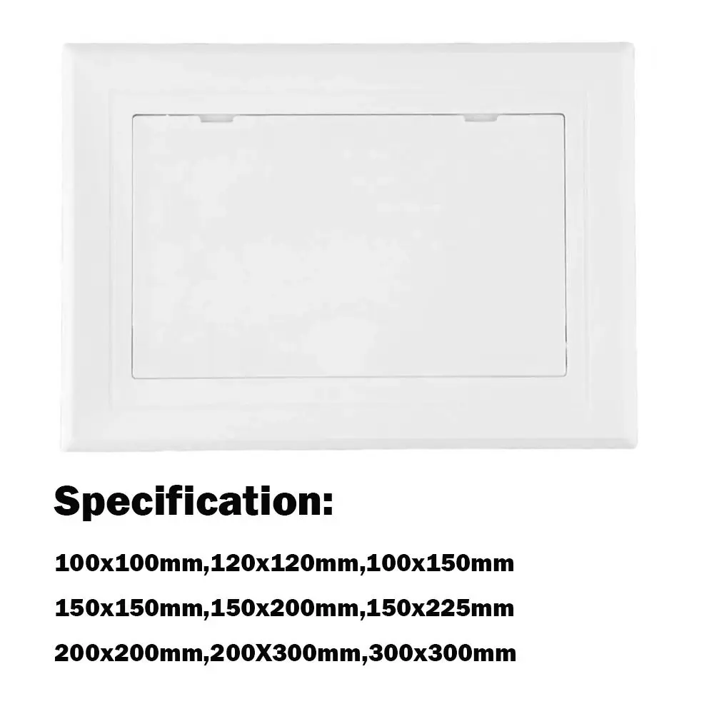Inspection Port White Access Panel Door Plastic Removable Inspection Hole Wall Access Doors Doors Wall Ceiling