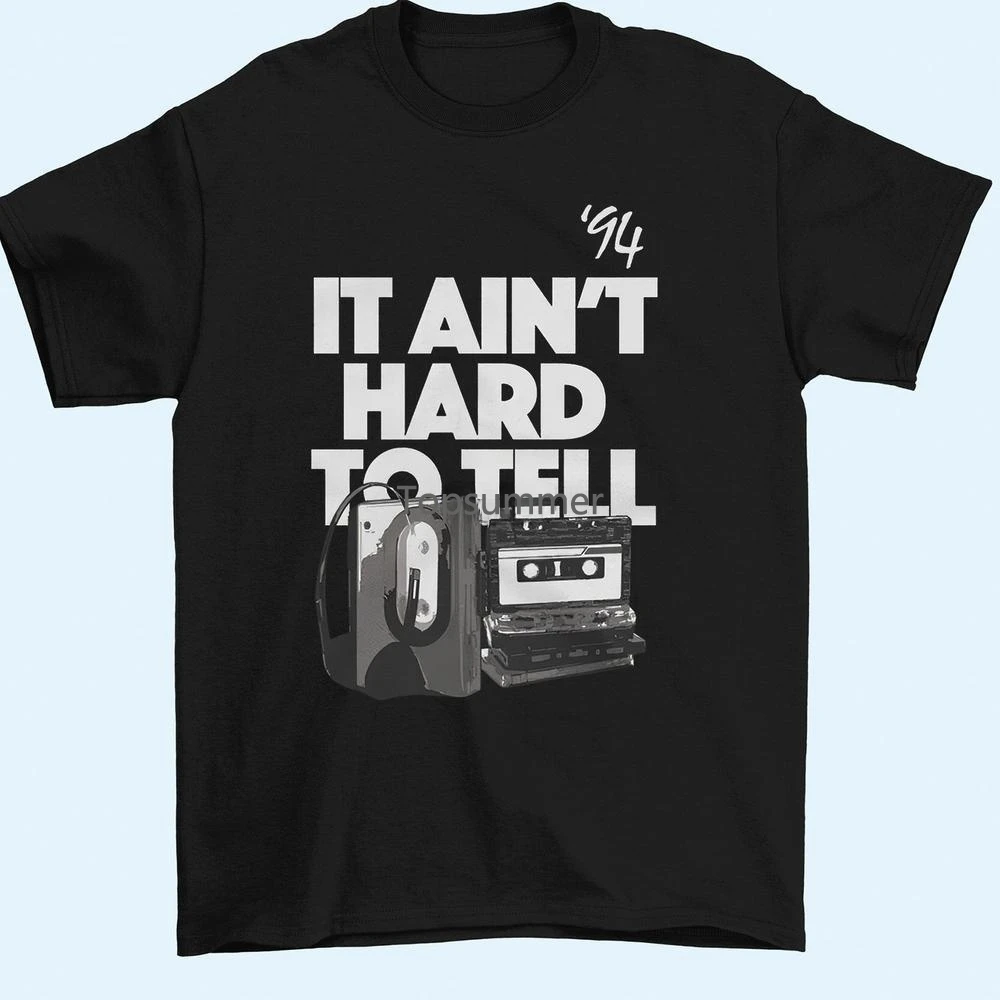 Nas It Aint T-Shirt Difficile Da Dire Classic Hip Hop 1994 Musica Rap