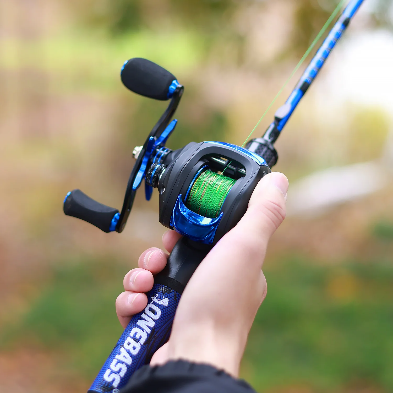 Sougayilang Fishing Rod Reel Combo 1.8/2.m Carbon Fiber Casting Rod and  8.0:1 High Speed Baitcasting Reel Max Drag 10Kg for Bass - AliExpress