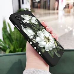 Wild Flowers Premium Phone Case for Samsung A04S (Black)