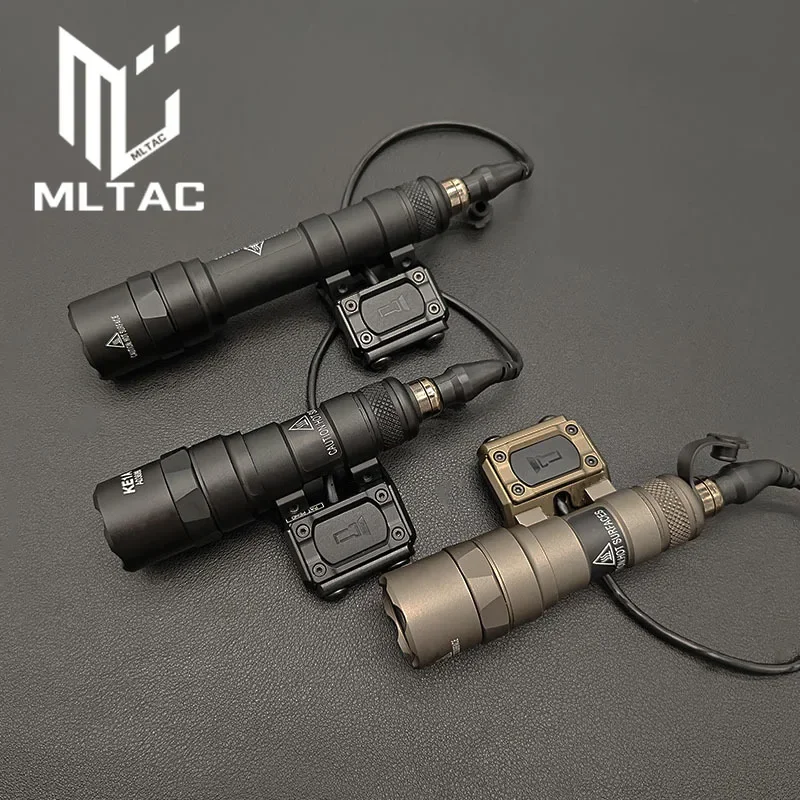 

Tacitcal Surefir M600 M600C M600B M300B M300 Airsoft Powerful Flashlight Tactical Lantern Torch Scout Rifle Gun Weapon LED Light