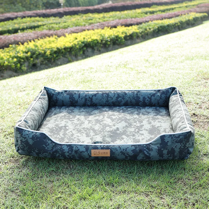 

Dog Bed Washable Kennel four seasons Pet Large Sofa Plus Velvet Thick Deep Sleep Cushion Puppy Mat for Small To Large Dogs