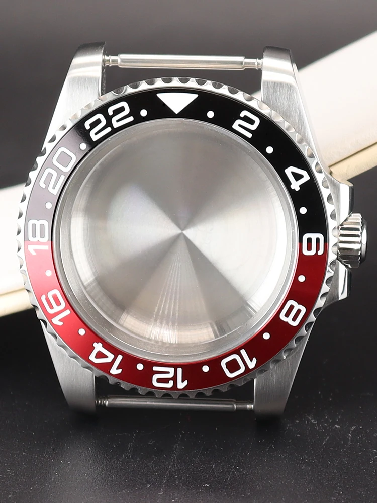 Premium 40mm Waterproof Watch Case with Ceramic Bezel Insert